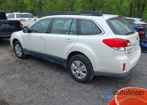 2011 Subaru Outback 2.5I из США, поврежденный, VIN 4S4BRBAC6B1407090